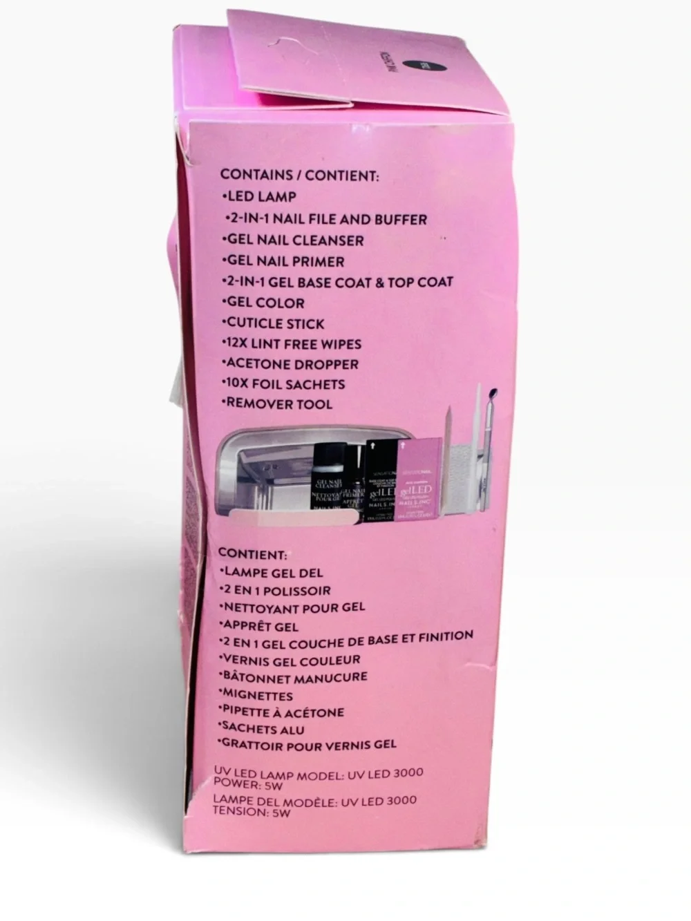 Nails Inc. London GELLED-MANICURE STARTER KIT NEW IN BOX***